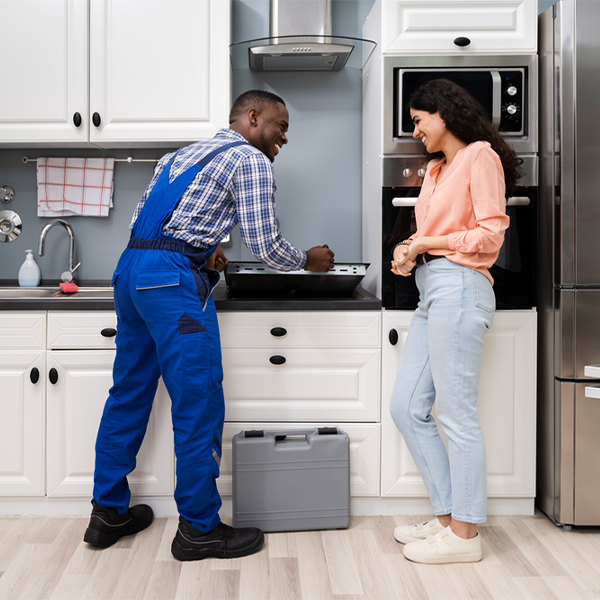 can you provide an estimate for cooktop repair before beginning any work in New Boston IL